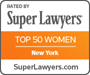 Super Lawyers Top 50 Women New York Badge - Marjorie Berman